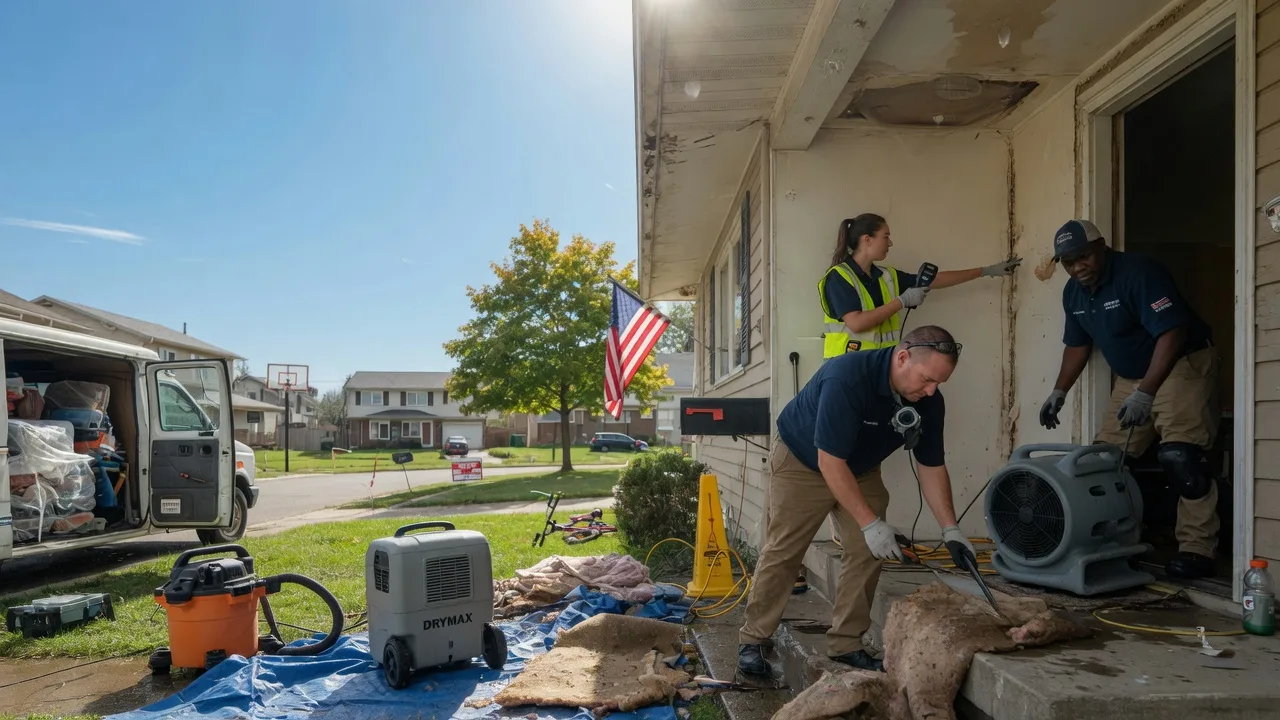 Water Damage Restoration in Harrah, OK near me